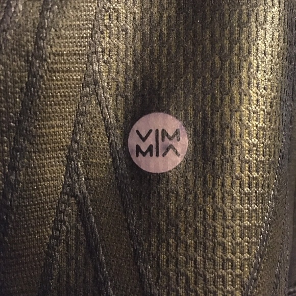 NWT! VIMMIA Sheath Core Leggings Black & Gold - Picture 5 of 8